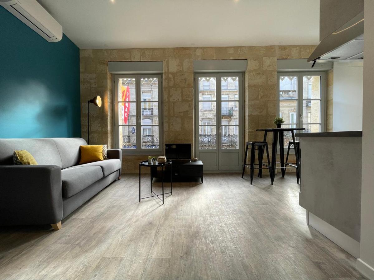 Magnifique Appartement Pour 2 Avec Climatisation Et Belle Pierre Bordelaise Bordeaux Extérieur photo