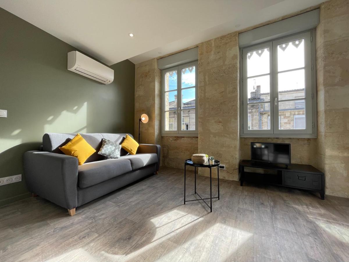 Magnifique Appartement Pour 2 Avec Climatisation Et Belle Pierre Bordelaise Bordeaux Extérieur photo